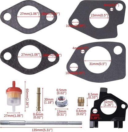 Air Filter Adapter Jet Kit for Predator 301cc 420cc 11hp 13hp 15hp GX340 GX390 - Image 6