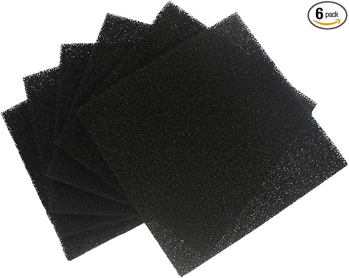 6 Pack Solder Extractor Filter Carbon Filter Replacement Activated, Smoke Fume by Kulannder