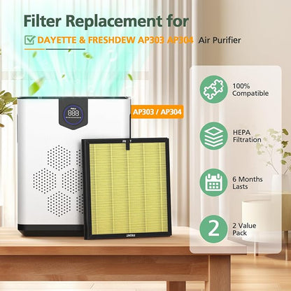 AP303 AP304 Replacement Filters, Compatible - Image 2