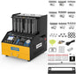 AUTOOL Automotive 6-Cylinder 110V GDI Fuel Injector Cleaning Machine, EFI Fuel by AUTOOLOfficial