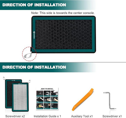 2 PCS Cabin Air Filter Compatible - Image 6