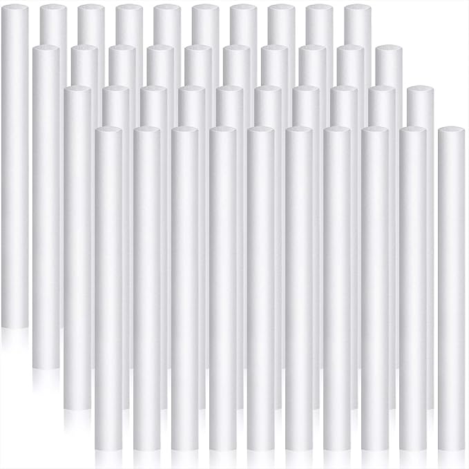 40 Pieces Humidifier Filter Cotton Refill Travel Mini Humidifier Filters Sticks by Boao