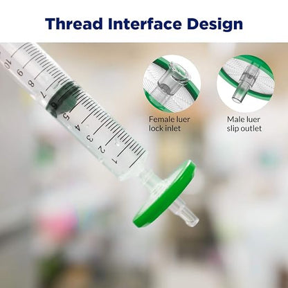 Membrane Solutions 10 Pack Syringe Filter Sterile PES Hydrophilic Filtration - Image 6