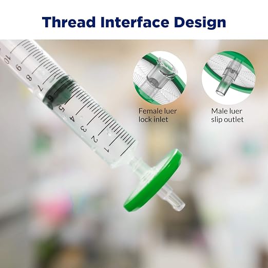 Membrane Solutions 300 Pack Syringe Filter Sterile PES Hydrophilic Filtration - Image 6