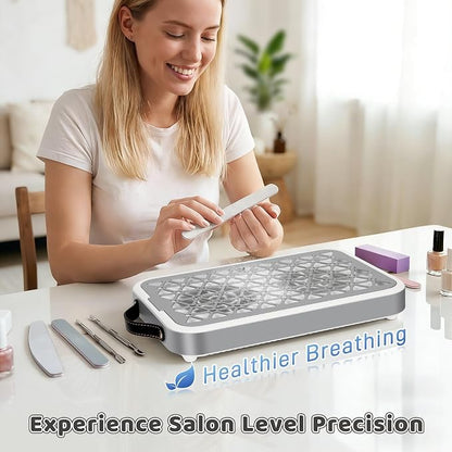 Nail Dust Collector, 1600PA Professional Nail Vacuum Dust Collector Fan - Image 5