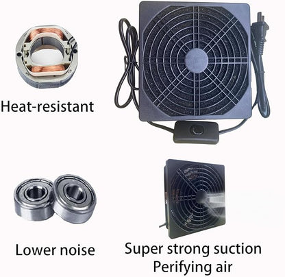 Solder Fume Extractor Soldering Smoke Absorber Welding Smoke Remover - Image 6