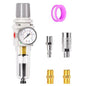 TAILONZ PNEUMATIC 1/4 Inch NPT Automatic Drain Air Filter Pressure Regulator by TAILONZPNEUMATIC