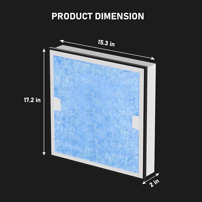 Carmerny HEPA & Activated Carbon Filter Replacement Set Compatible - Image 3