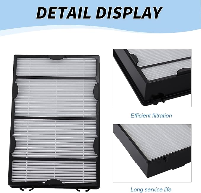 4Pcs HAPF600 HEPA Replacement Filters Kit Replacement - Image 2