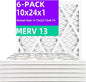 10x24x1 MERV 13 Pleated Air Filter MPR 1900 & FPR 10, Furnace Air Filters by Qingzhug