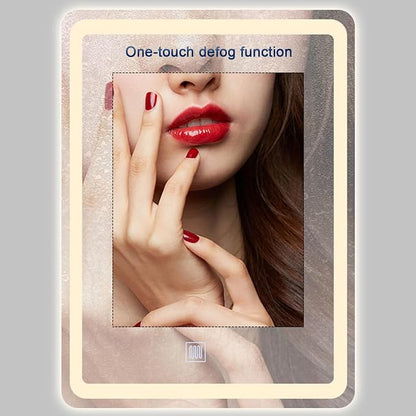 Bathroom Mirror with LED Lights, Makeup Vanity Touch Mirror with LED - Image 5