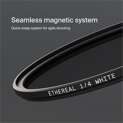 Urth 77mm Magnetic Ethereal White Mist ¼ Diffusion Lens Filter — Cinematic - Image 4