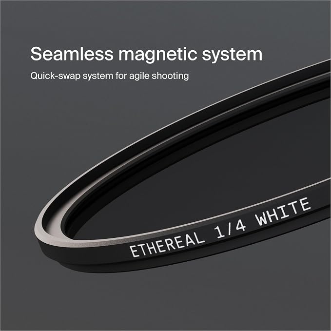 Urth 67mm Magnetic Ethereal White Mist ¼ Diffusion Lens Filter — Cinematic - Image 4