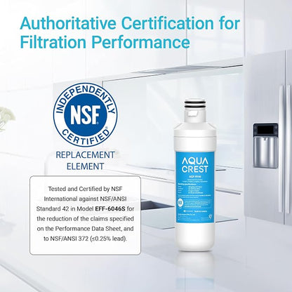 AQUA CREST LT1000PC ADQ747935 MDJ64844601 Refrigerator Water Filter, Replacement - Image 4