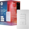 GE Cync Keypad Dimmer Smart Switch, Highly Customizable Dimmer Switch, Compatible with Alexa and Google Home, Matter Compatible, Easy to Install Smart Light Switch (1 Pack)