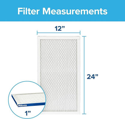 Filtrete 12x24x1 AC Furnace Air Filter, MERV 13, MPR 2200, Elite Allergen - Image 2
