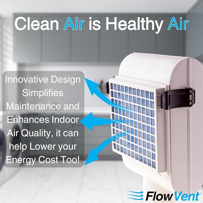 Indoor Dryer Vent Kit | Dual Filter Lint Trap - Image 2