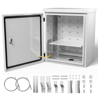 Steel Electrical Box, IP67 Waterproof & Rust-Resistant, Outdoor/Indoor by StructoMax