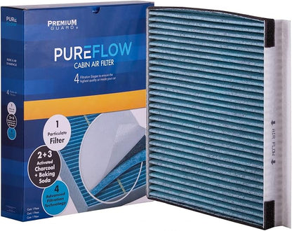 Pureflow Cabin Air Filter PC6067X | Fits 2023-18, 2011 Hyundai Equus G80 by PremiumGuard