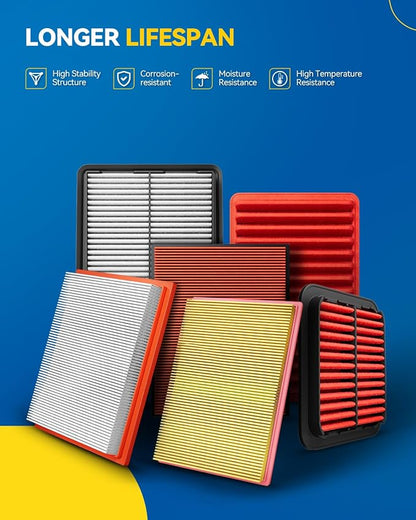 PHILTOP Engine Air Filter CA10190 Replacement - Image 4