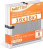 2-Pack 16x16x1 MERV 8 Reusable & Washable Electrostatic Air Filters by BreatheSmartLiveClean
