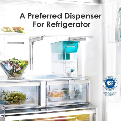 Waterdrop Slim Water Filter Dispenser, Large Capacity, 35-Cup Water Filter - Image 6