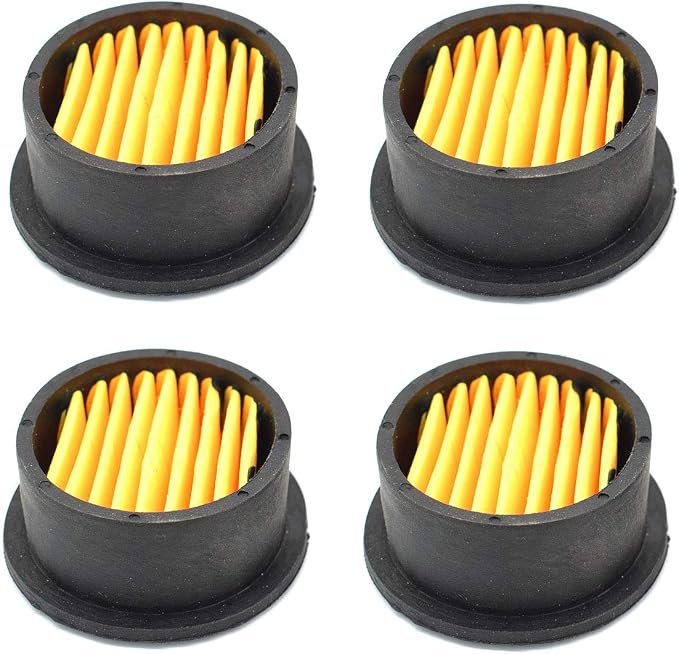 4 Pack Air Compressor Intake Paper Filter Elements Air Replacement Filter by Greenparty