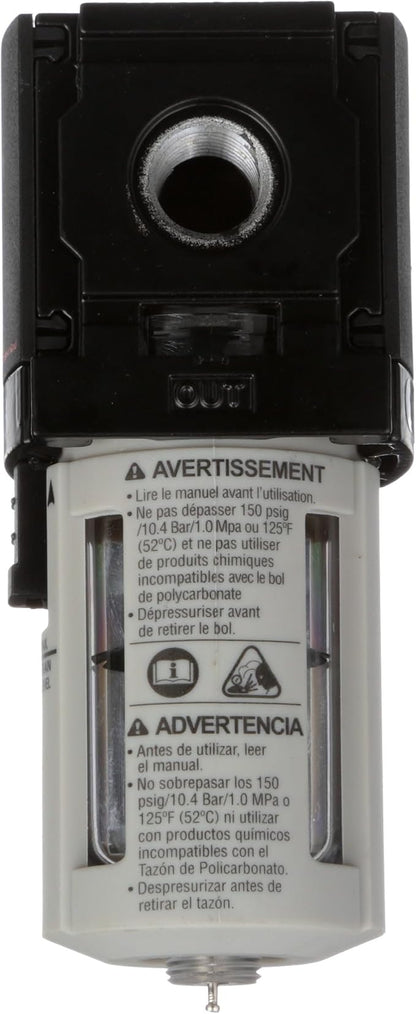 ARO Ingersoll Rand ARO F35121-400-VS Air Line Filter, 1/4" NPT - Image 3