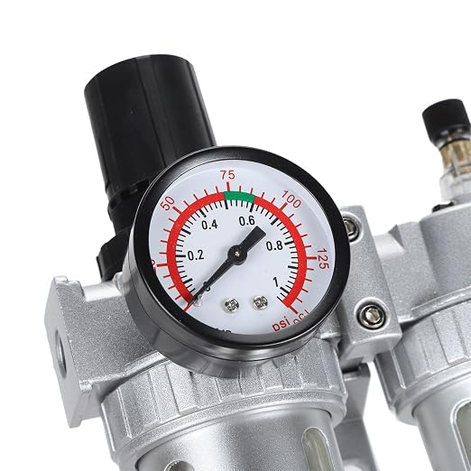 Air Filter Pressure Regulator 1/4 Inch, Compressed Air Line Filter - Image 4