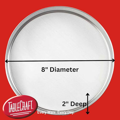 Tablecraft Fine Mesh Sieve Strainer, 6-Inch Mini Round Durable Stainless Steel - Image 3