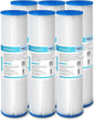 Membrane Solutions 50 Micron Pleated Polyester Sediment Water Filter 10"x2.5" by MembraneSolutions