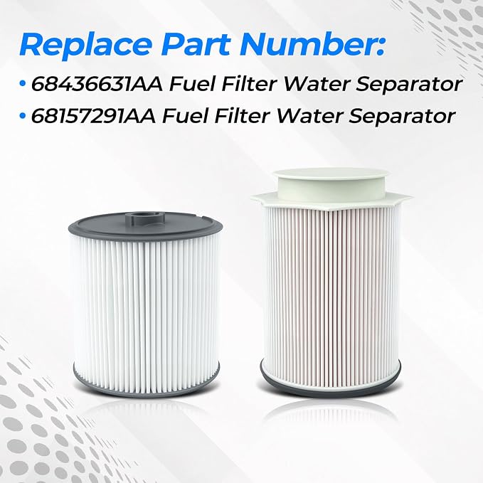 6.7L Cummins Fuel Filter Water Separator set - Image 2
