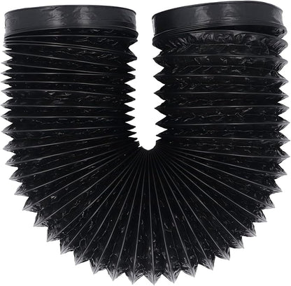 7in 6.56ft Dryer Vent Exhaust Duct Hose, Flexible Aluminum Air Ducting - Image 8