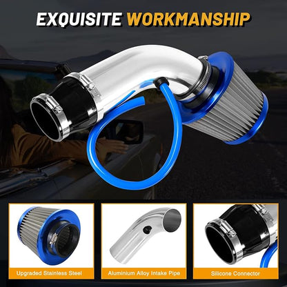 3 Inch Universal Cold Air Intake Filter Kit - Image 4