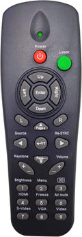 INTECHING BR-5033L Projector Remote Control for Optoma DS219, DS309, DS317, DS327, DS329, DS550, DS551, DS611, DX327, DX329, DX550, DX551, DX617, EH1020, TH1060, TX779