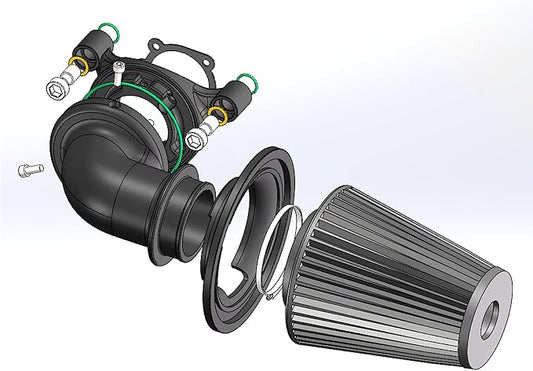Big Sucker cone Air filter intake by ForHarleyAccessories