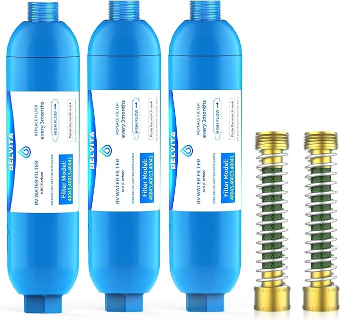 BELVITA Water Filter, 3 Pack by BELVITA