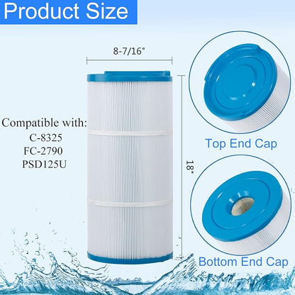 HANXER® C-8325 Spa Filter Cartridge Replacement - Image 2