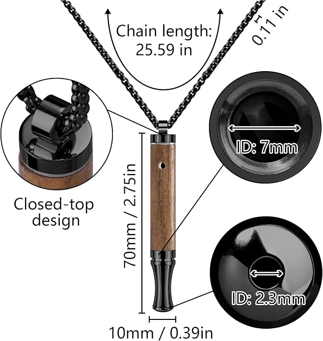 ASTOFLI Adult Quit Smoking Breathing Necklace: Adjustable Air Inhaler Stop - Image 4