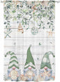 Sheer Curtains 63 Inch Length, Coastal Eucalyptus Leaf Semi Sheer Curtains by Unknown