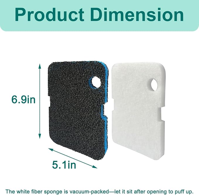16 Pack Aquarium Filter Media Set Replacement - Image 5