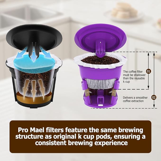 Pro Mael Disposable K Cup Coffee Filters - Image 5