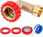 Lead-Free Brass 90 Degree Hose Saver, 90°Hose Elbow Fitting Quick Swivel by Breezliy