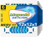 Maycold 12x12x1 MERV 11 Furnace Air Filter, High-Performance HVAC AC Filters by Maycold