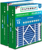 Filterbuy 21x24.5x5 Air Filter MERV 13 Optimal Smoke & Allergy Defense by Filterbuy