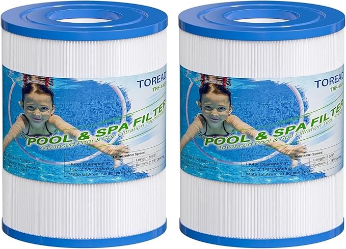 TOREAD PRB25SF Spa Filter Replaces Unicel C-4405, Marquis 20342, Filbur FC-2387 by TOREAD