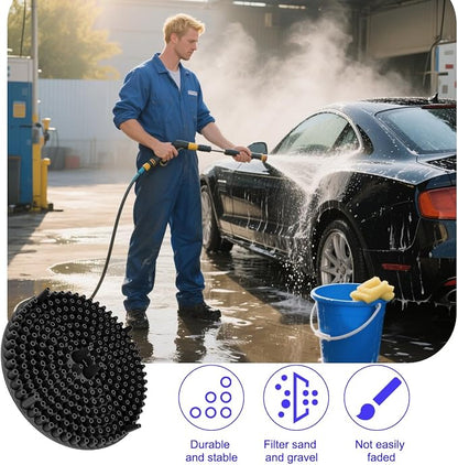 2PCS Car Wash Bucket Grit Trap Insert, 10.2" Vehicle Detailing Washing Filters - Image 6