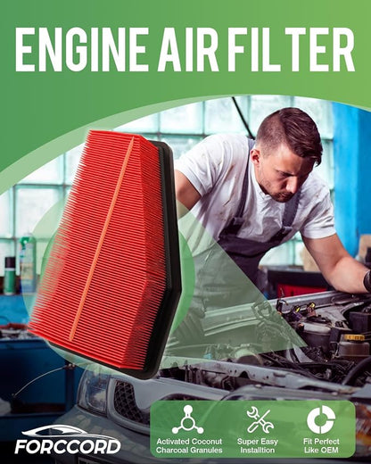 HEPA Cabin Air Filter and Engine Air Filter Fit - Image 2