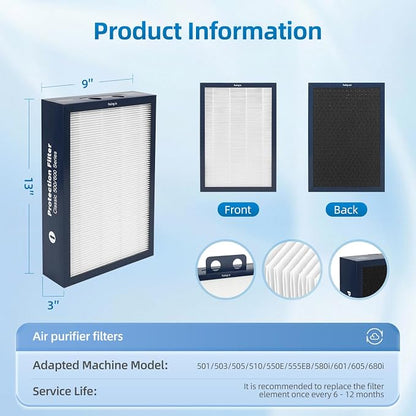 500/600 Series Replacement Filter Compatible - Image 3
