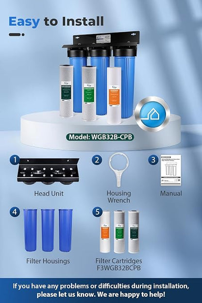 iSpring SGS-Tested Lead Removal Whole House Water Filter System, and up to 99% - Image 8